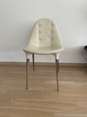Set di 6 iconiche sedie da pranzo in pelle Cassina Caprice 245 di Philippe Starck