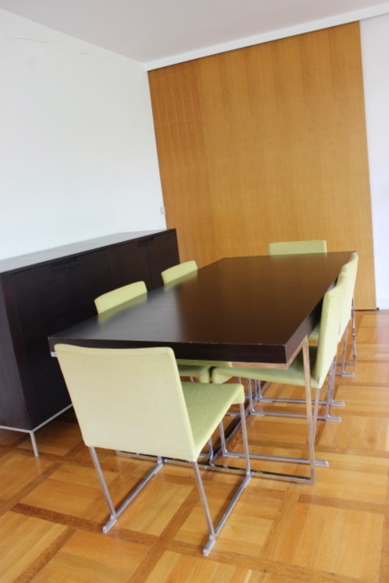 B&B Italia - SOLO chairs - Designer: Antonio Citterio – Dining chairs, Textile (photo 6 of 8)