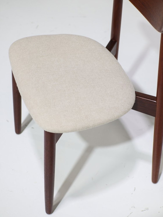 Image 1 of 6 sedie da pranzo Harry Østergaard in legno di teak, danesi, anni '60