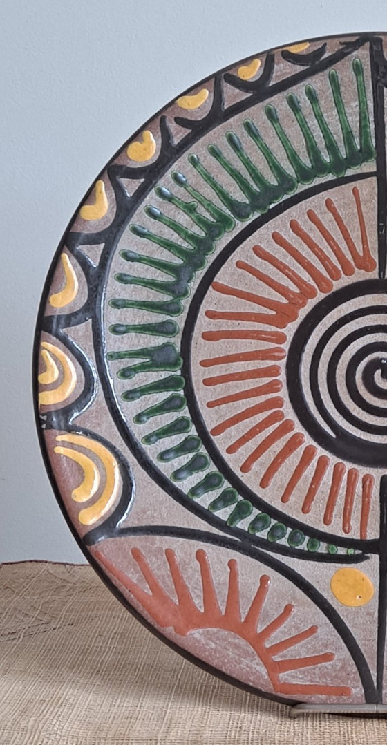 Piatto da parete Puigdemont, in ceramica vintage degli anni '70. – Decorazioni murali (photo 3 of 7)