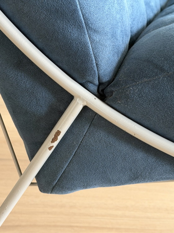 Image 1 of Leolux Volare fauteuil | Design | Velvet blauw