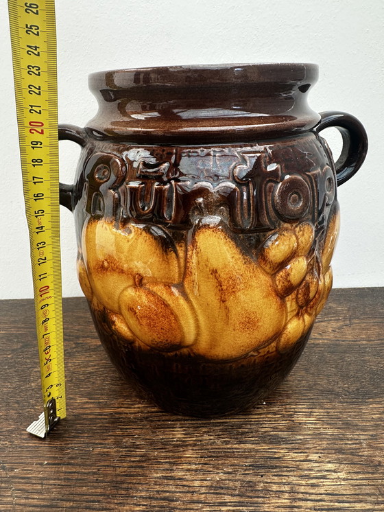 Image 1 of Scheurich-Keramik 820-28 W-Germany - Rumtopf - Pot/Vase - Vintage 