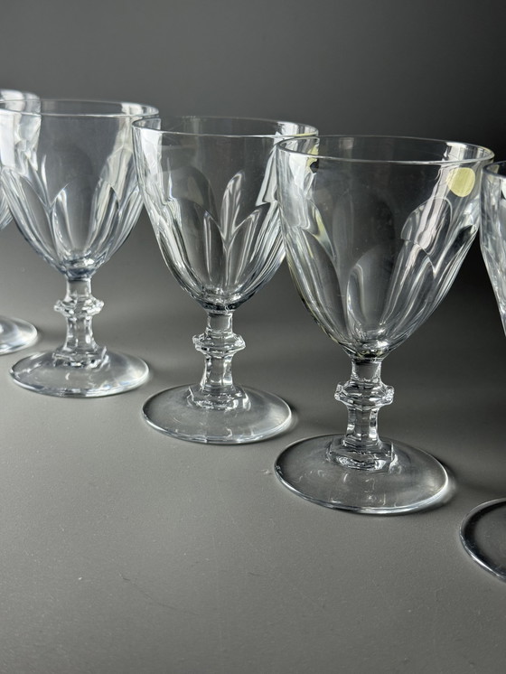 Image 1 of Set di 7 bicchieri di cristallo - Cristal d'Arques