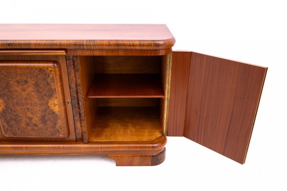 Image 1 of Large Art Deco Chest of Drawers, Poland, 1940s