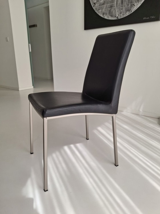 Image 1 of Boconcept Table 220x110 cm, 75 cm High incl. chairs (Vega 1310) and bench