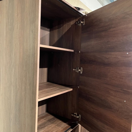 Scuro Storage Cabinet Dark Almond Decor – Pronto Wonen, Wood (photo 3 of 3)