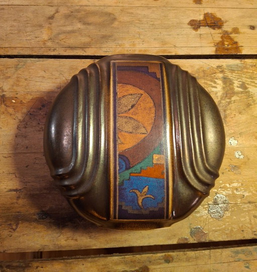 Deutsche Vase Gerhards 682/23 Memphis-Stil