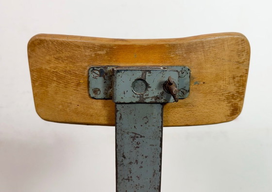 Image 1 of Silla giratoria de fábrica industrial, década de 1950