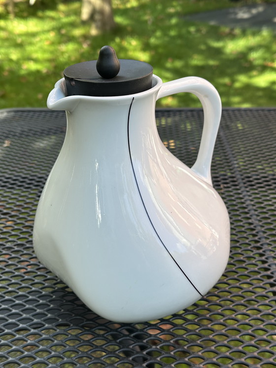 Image 1 of Theepot menu Deens Pernille Vea vintage design serie contour