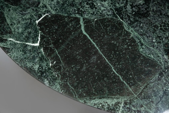 Originele Ronde Knoll Tulip Eettafel (120cm) In Alpi Verde Glanzend In Nieuwstaat!! Eero Saarinen – Marble (photo 13 of 15)