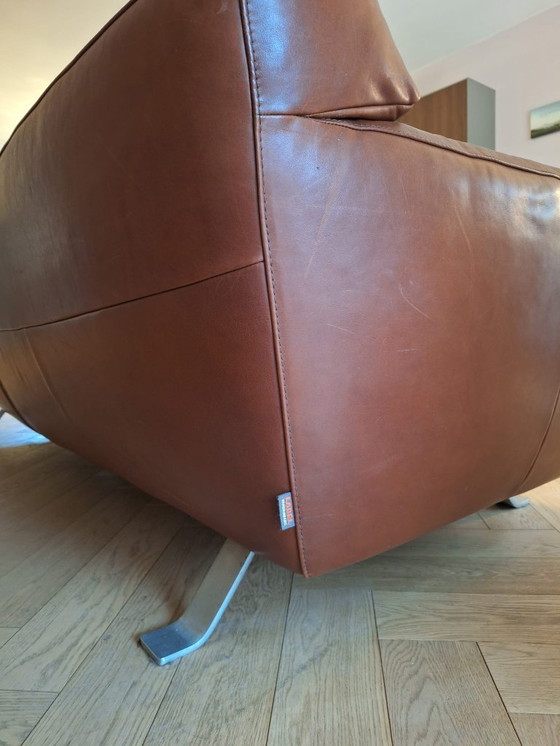 Image 1 of Labelbank Santiago Gerard van den Berg 3-Sitzer aus cognacfarbenem Leder