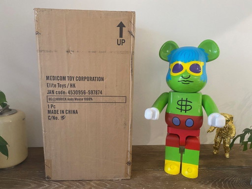 Bearbrick Keith Haring Andy Mouse Warhol 1000% MEDICOM toys