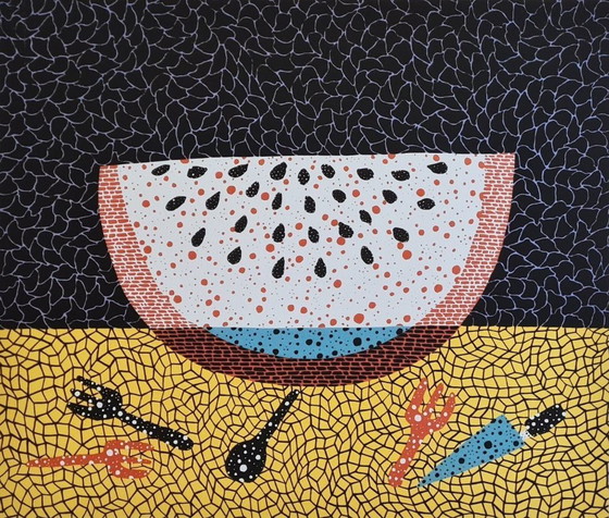 Image 1 of Nach Yayoi Kusama, Wassermelone, Lithografie, 1990er Jahre