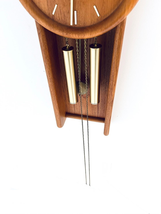 Image 1 of Vintage Danish wall clock DANclock '70