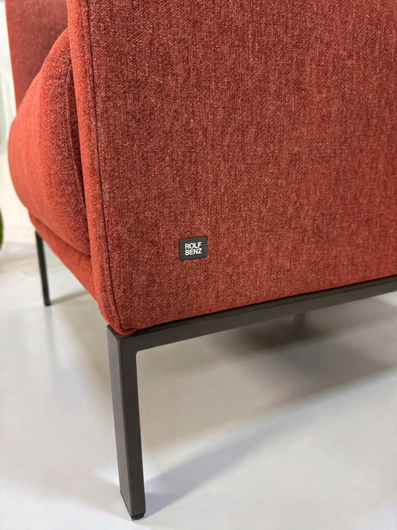 Image 1 of Rolf Benz Cara designbank + Sessel Rot bank