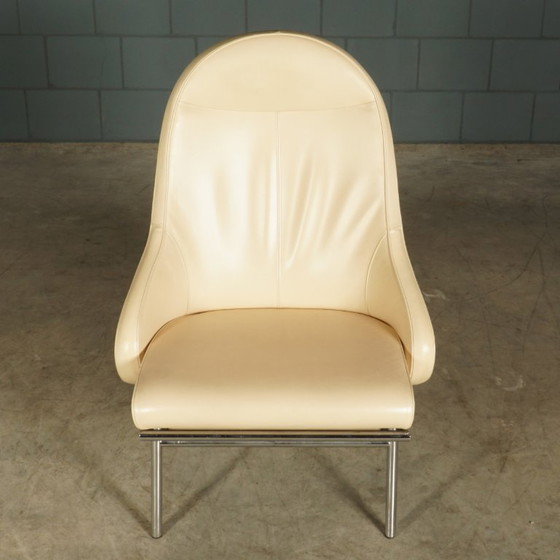 Fauteuil Rocky d'IP Design – Stefan Heiliger – Années 80/90 – Interprofil, Leather, Vintage (photo 8 of 27)