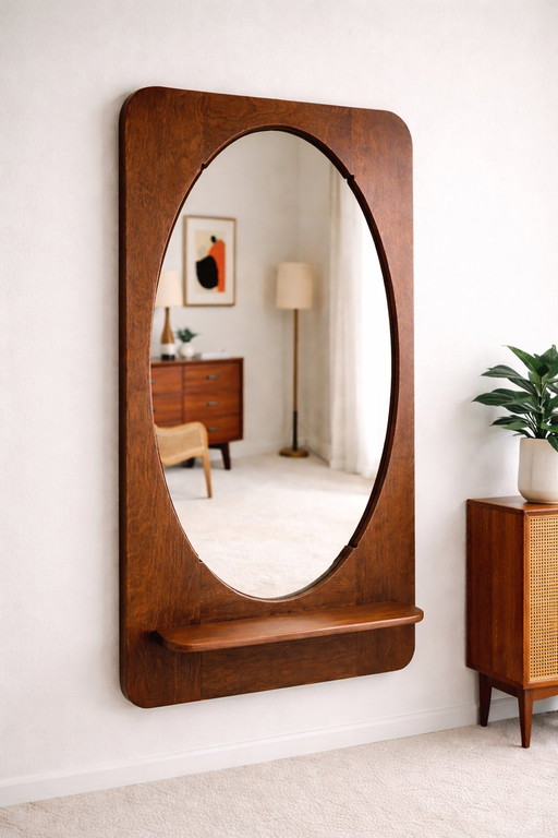 Specchio grande di metà secolo