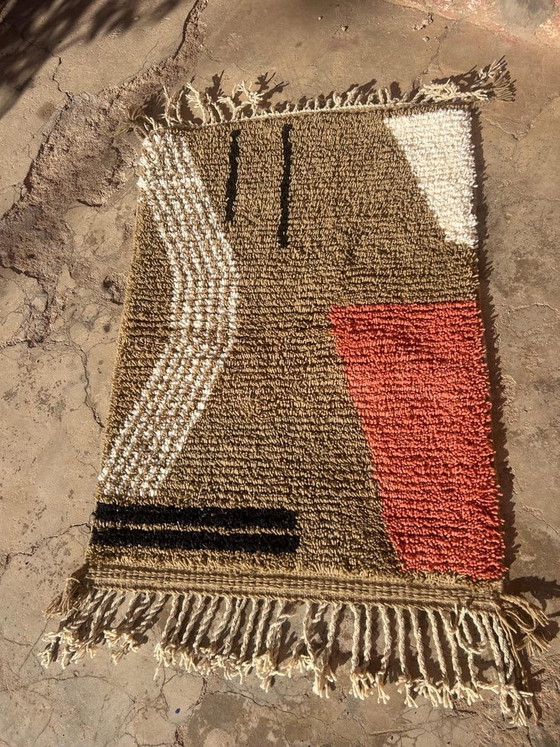Small Traditional Handmade Berber Rug 100/200 cm – Ahrend, Rugs & carpets, Wool (photo 5 of 6)