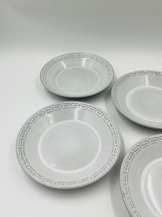 Image 1 of Set di 4 piatti fondi Karl Leutner Ceramano Epsilon
