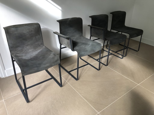 4 x Qliv Founded Stühle - Ausstellungsmodelle