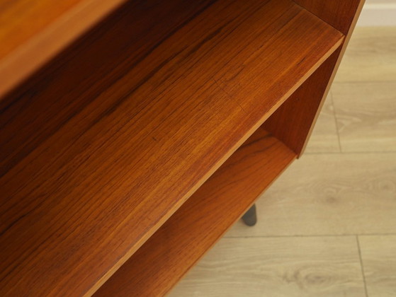 Image 1 of Teakhouten boekenkast, Deens ontwerp, jaren 70, vervaardigd door Clausen & Søn