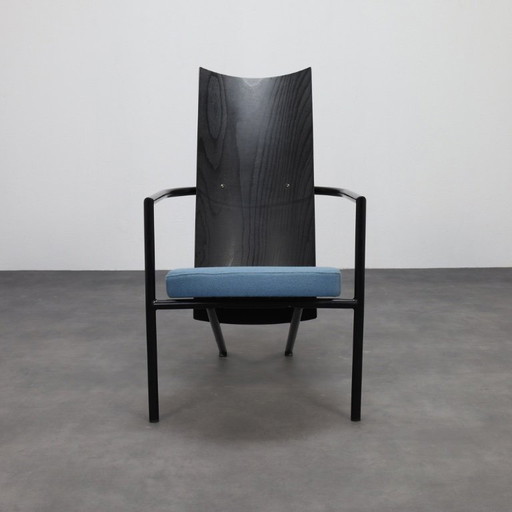 Paar postmoderne fauteuils, jaren 1980