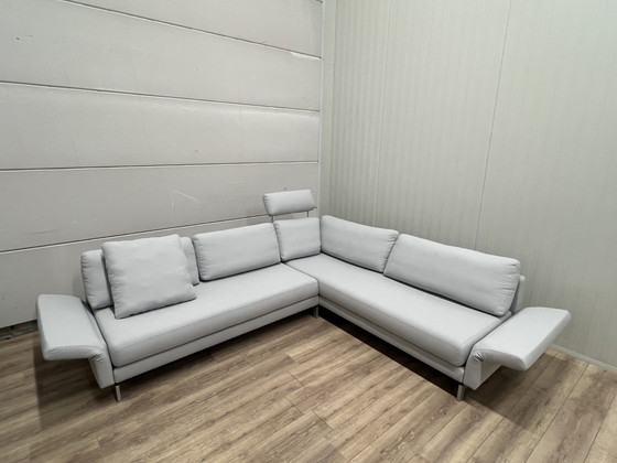 Image 1 of Rolf Benz Vida corner sofa gray new condition