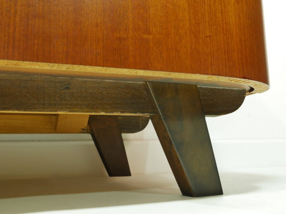 Image 1 of Vintage 210 cm lowboard from the 1960s, Mid Century sideboard, TV board
