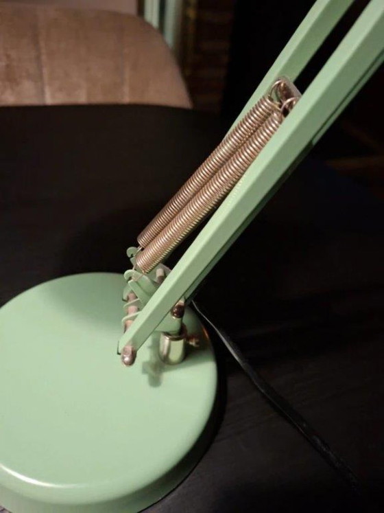 Green Ikea Desk Lamp, Metal, Chrome (photo 5 of 5)