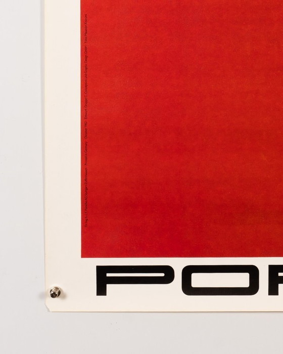 Image 1 of Porsche 6 Stunden Fuji – Poster originale Porsche vintage del 1982 del Gruppe C – Vintage Motorsport – 102x76 cm