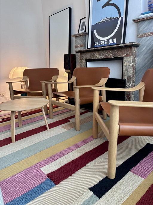 HAY BERNARD Cuir Brandy/ chêne