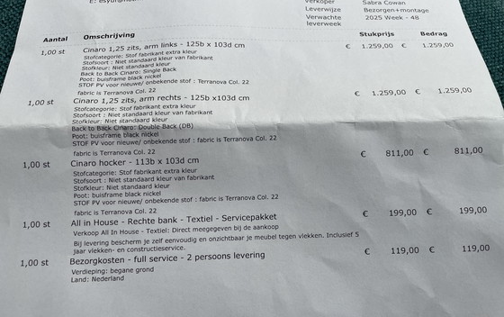 Image 1 of NEW pouf green blue Melchior