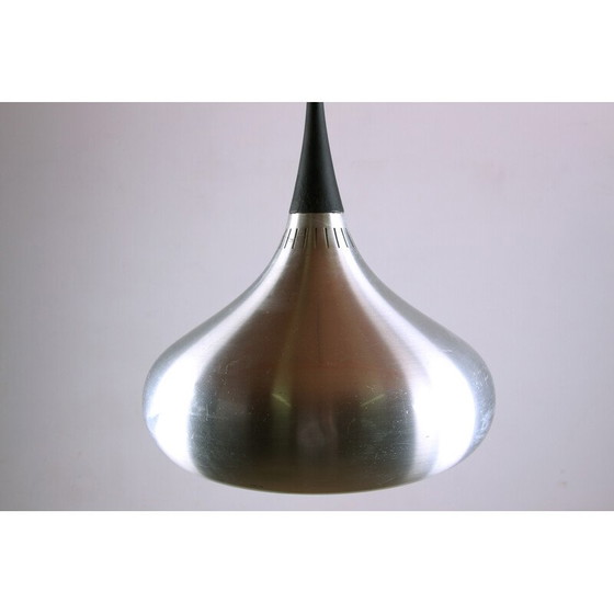 Image 1 of Lampada a sospensione vintage "Orient" in metallo cromato di Jo Hammerborg per Fog et Morup, Danimarca 1960