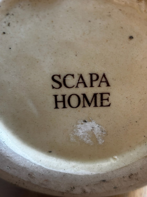 Set de 2 Vases Scapa Home - bleu/beige, Céramique (photo 4 sur 5)