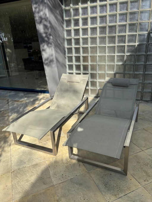 2 chaises longues Royal Botania ninix