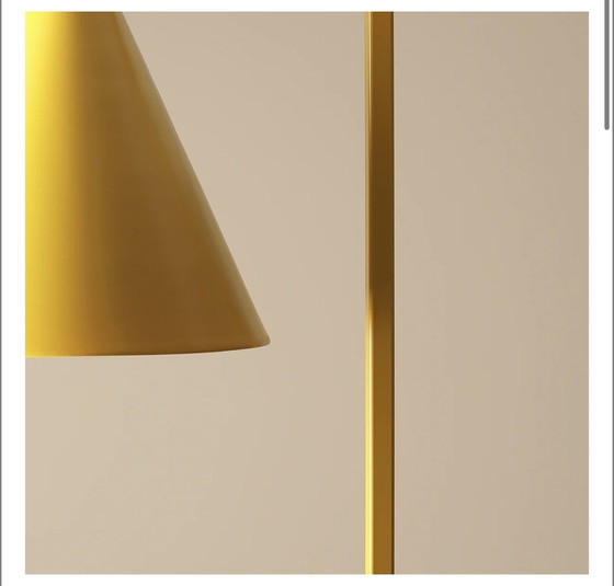 Image 1 of Formal Floor Mustard Lamp
