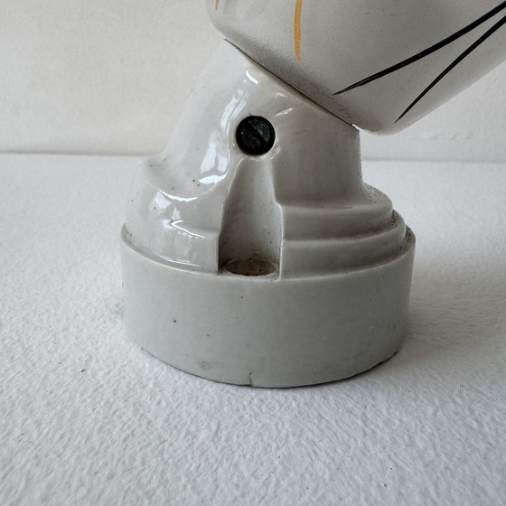 Image 1 of Lot 3 Antique 1950's Reclining Wall Lights Vintage