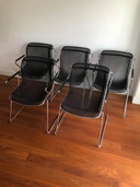 Set di 5 sedie Penelope Castelli Charles Pollock