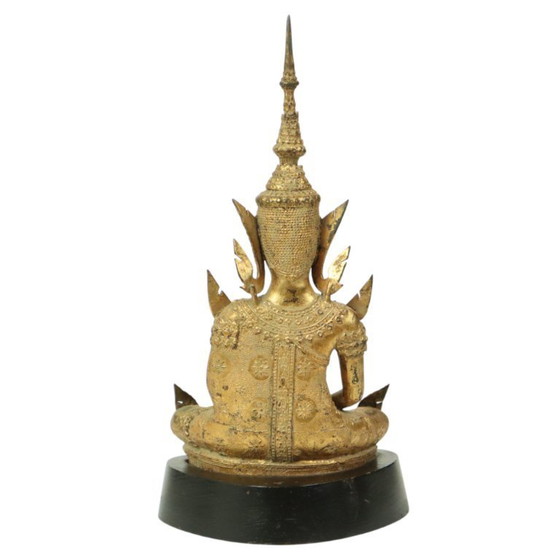 Image 1 of Buda de bronce dorado