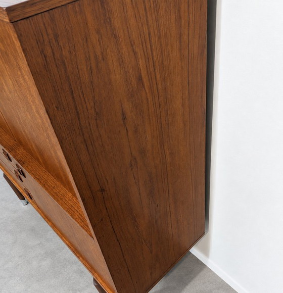 Armadi contenitori Mid Century Modern in legno, Metallo, Marrone (foto 8 di 9)