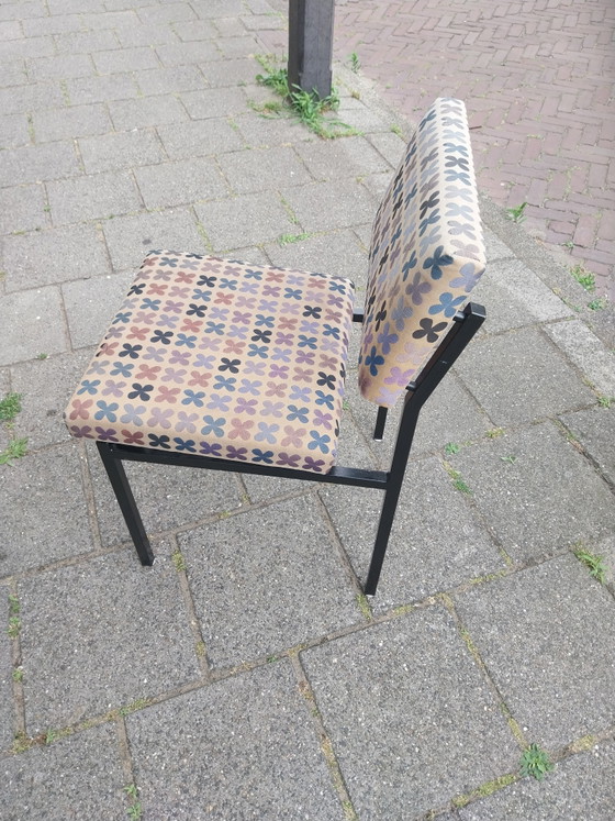 Image 1 of 1 set di 4 sedie da pranzo Martin Visser per 't Spectrum, anni '60, con rivestimento originale.