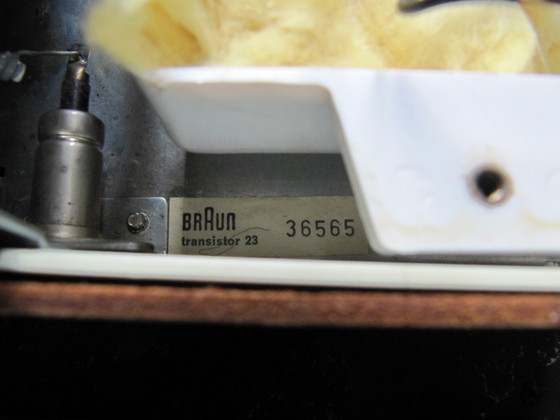 Radio portable Braun T 23 Dieter Rahms – Braun T23, Objets déco, Plastic, Leather (photo 12 of 19)
