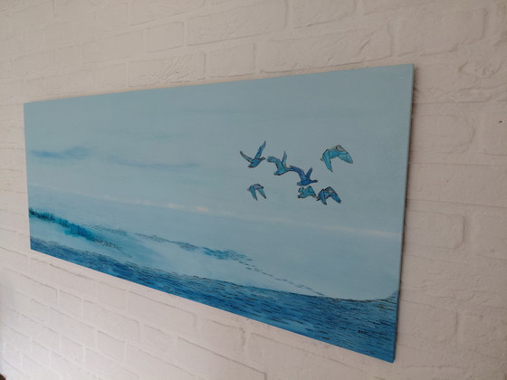 Image 1 of "THE FLIGHT IN HARMONY" Gallery Suncorner