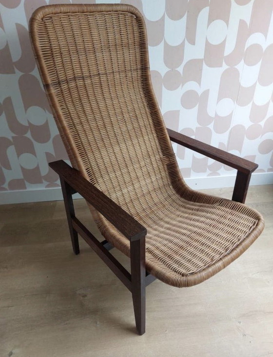 Image 1 of Tabouret de salon vintage Dirk van Sliedregt modèle 733