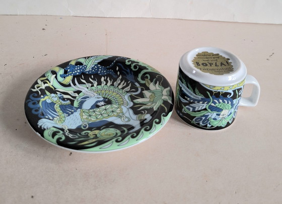 Image 1 of Bopla! Langenthal Swiss 2 demaste/espresso cups and saucers.