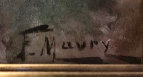 Image 1 of Oil on panel by François Maury (1861–1933) Portrait of a Musketeer – French School, late 19th century