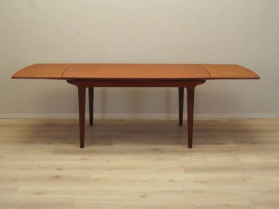 Image 1 of Table en teck, design danois, années 1960, production : Danemark