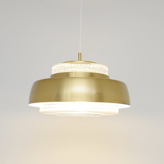 Image 1 of Lampada in vetro scandinava, vintage anni '70