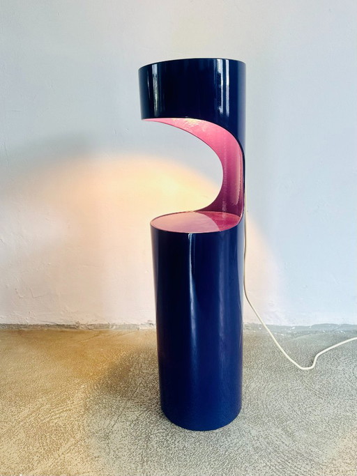 Zeldzame Model 879 Space Age vloerlamp van Erik van Buijtenen voor NEBU, Nederland, jaren 70