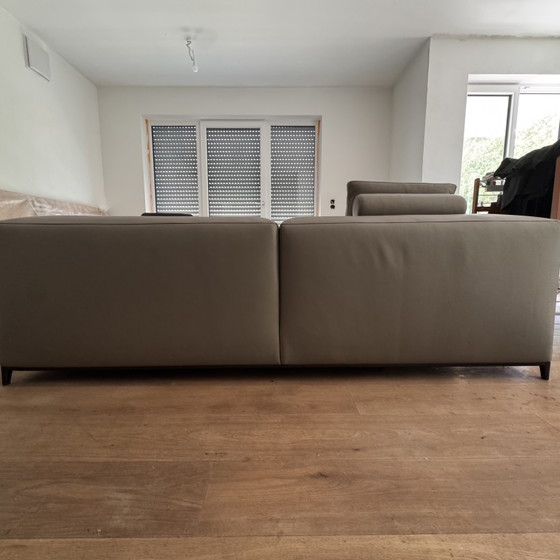 Canapé B&B Italia Michel Club en cuir Koto neuf – Canapés 2 places, Leather (photo 7 of 9)